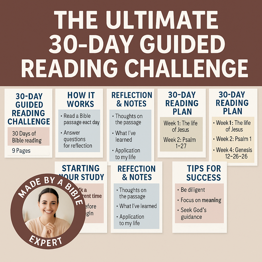 ๐๏ธ 30-Day Guided Reading Challenge