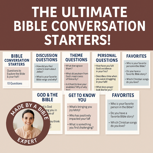 💬 Bible Conversation Starters